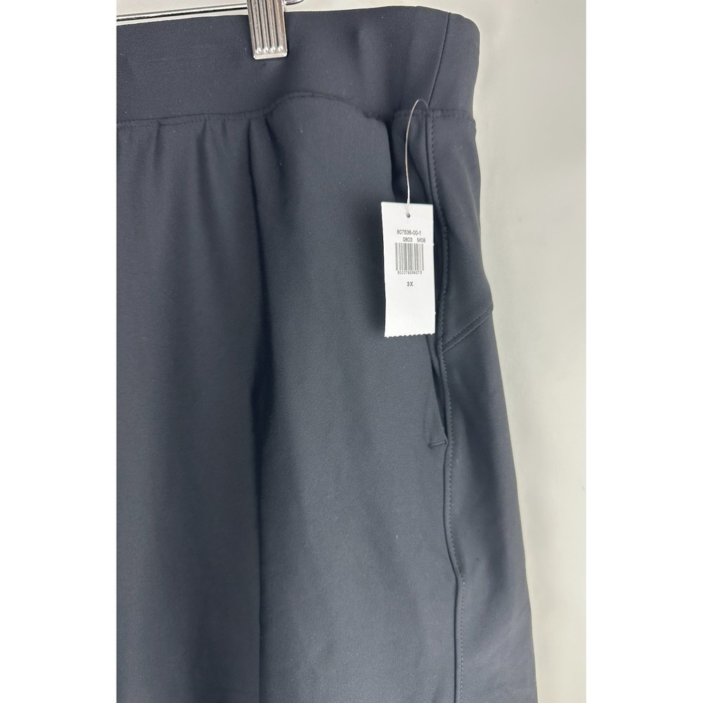 NWT Old Navy High Waisted PowerSoft Shorts Black 3" inseam Women's Plus Size 3X - Picture 8 of 11